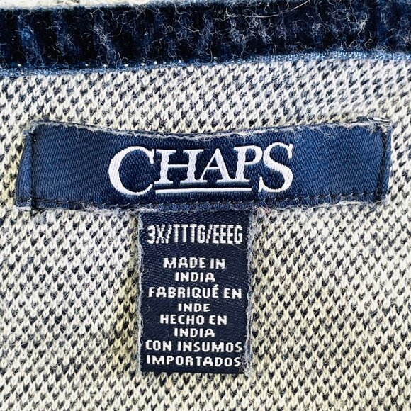 Chaps Ralph Lauren Cowl Neck Pullover Size 3X Aztec Southwestern Artsy Boho - Picture 4 of 5